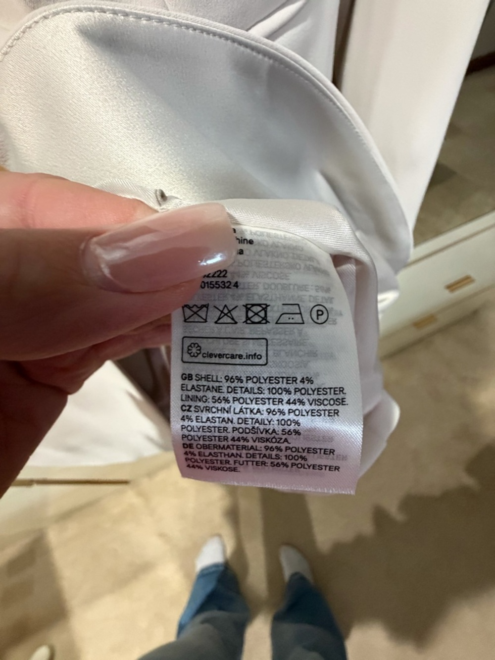 NWT H&M Longline Oyster Blazer - Picture 5 of 5